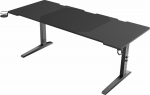 GNS Genesis Holm desk Modular 180 Czarne 180 cmx75 cm