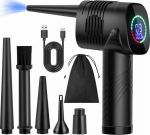 LTC BRUSHLESS BLOWER DO CAR, 3 SPEED LEVELS MOC 20-40W, BATTERY O CAPACITIES 2000mAh, 5 END, TYPE LOADING C