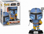 Funko Pop! Disney Star Wars: The Mandalorian - Paz Vizsla #666 Bobble-Head Vinyl Figure