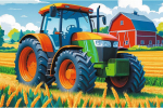 Trefl PUZZLE 60EL TREFL FARMER'S VEHICLE PUD20