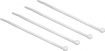 DELOCK Kabelbinder 200mm 100Stk transparent