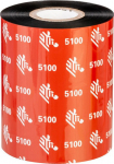 Zebra Tape termotr. 89mm/450mb Resin, czarny, sleeve 1''