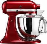KitchenAid 5KSM175PSECA Artisan food processor 300 W 4.8 L Red