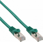InLine Patchcord SF/UTP, Cat.5e, zielony 1.5m (72514G)