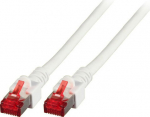 EFB Elektronik EFB RJ45 Patchkabel S/FTP, Cat.6, LSZH, 0.25m, wei&szlig;