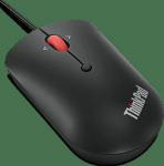Lenovo | ThinkPad USB-C Wired Compact Mouse | USB-C | Raven black