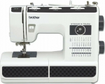 Brother HF37 black and white - Machine type: Mechanical | Number of programs: 37 | Functions: automatic buttonhole sewing, Smooth stitch adjustment, free arm, needle threader