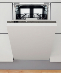 Whirlpool WSIO 3T223 PE X dishwasher, to be integrated
