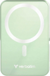 Verbatim, powerbank z �wireless charging, 5V, �charging the phone, 32259, 10 000mAh, Magnetic mount, green