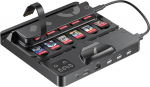 Unitek Switch Charging Station with Switch and Game Card Reader - Unitek Switch Charging Station with Switch and Game Card Reader