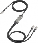 Renkforce USB-Kabel USB 2.0 USB-C Stecker Schwarz RF-6721084 - Kabel