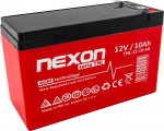 Gel battery Nexon AGM 12V 10Ah Long Life (12l) - deep discharge and cyclic operation