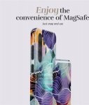 MIO Flowers Magsafe Case Compatible Card Holder