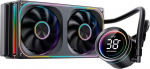 Jonsbo TH-240 AiO Wasserk&uuml;hlung, ARGB, segment display - 240mm, schwarz