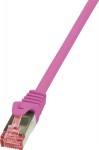 LogiLink kat.6 0.25m pink - kabel LogiLink S/FTP kat6 0.25m pink