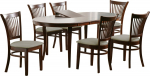 Dining set JOY table and 6 chairs