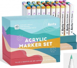 Acrylic Marker Pens ARRTX 60C, 60 Colours