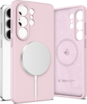 Tech-Protect Silicone Magsafe Galaxy S26 Ultra pink pearl