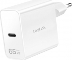 LogiLink USB-C GaN Ladeger&auml;t 65W wei&szlig;