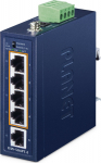 PLANET IP40 Compact size Industrial Not managed Fast Ethernet (10/100) Niebieski