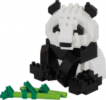 BANDAI NAMCO Entertainment Bandai Nanoblock : Animal - Giant Panda Building Block Figure (NBC328)