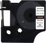 TelForceOne DYMO vinyl tape D1 18445 19mm x 5.5m S0718620 zamiennik