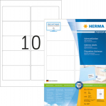 HERMA address labels A4 wei&szlig; 96x50.8 mm Papier 1000 St