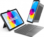 Inateck KB403-10 gray iPad-QWERTZ keyboard case