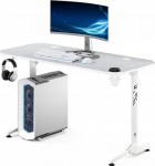 Diablo Chairs Desk White Gaming Desk X-Mate 1400
