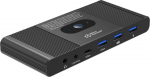 MicroConnect HDMI & USB-C KVM Switch 2-Port