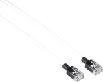 Mercodan KAT6A SLIM UTP 0.25m, Patchkabel Hvid, Halogenfri