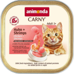 ANIMONDA Carny Adult Chicken and shrimp - wet cat food - 85g