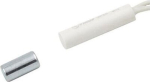 Sentek CH 03 O recessed magnetic contact for wooden doors, white