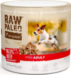 VETEXPERT Raw Paleo Olympic Beef Mini Mono - dog treat - 90g