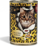 O&rsquo;CANIS Chicken and duck with safflower oil - wet cat food - 400g