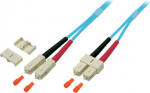 EFB Elektronik EFB Duplex Patchkabel SC-SC 50/125 OM3 LSZH 3mm 15m aqua