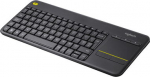 Log WIRELESS TOUCH KEYBOARD, K400 BLACK PLUS
