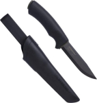 Morakniv Bushcraft Outdoor Knife Black Blade