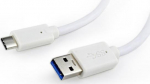 CABLE USB-C TO USB3 0.1M WHITE/CCP-USB3-AMCM-W-0.1M GEMBIRD