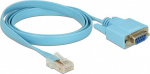 DELOCK Adapter RS-232 DB9 Bu > 1x Seri. RS-232 RJ45 St 1.0m
