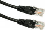 TB Copper patch cord cat. 6 RJ45 UTP 0.5m czarny
