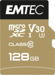 Emtec mSD 128GB UHS-I U3 V30 A1 SpeedIN Pro + Adapter