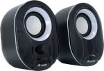 Equip Stereo-USB2.0-Speakers for Notebook/PC sw/ws