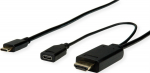 ROLINE Videoadapter - HDMI, 24 pin USB-C male