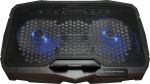 CONCEPTRONIC 2-Fan USB-A2.0 Laptop cooling pad 7Kg ERGO 17" sw