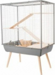 Zolux Neo Cozy gray cage large rodents H80