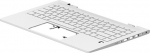 HP TOP COVER W/KBD CP BL SR ITL, M23769-061, Keyboard