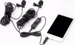 SARAMONIC LAVMIC 2M DUAL WIRED LAVALIER MICROPHONE