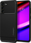 Kaitse&uuml;mbris Rugged Armor, Samsung Galaxy S21 FE 5G, must, Spigen