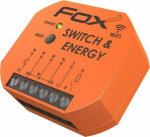 F&F Single relay with network parameters control Switch&ampEnergy Wi-R1S1-P